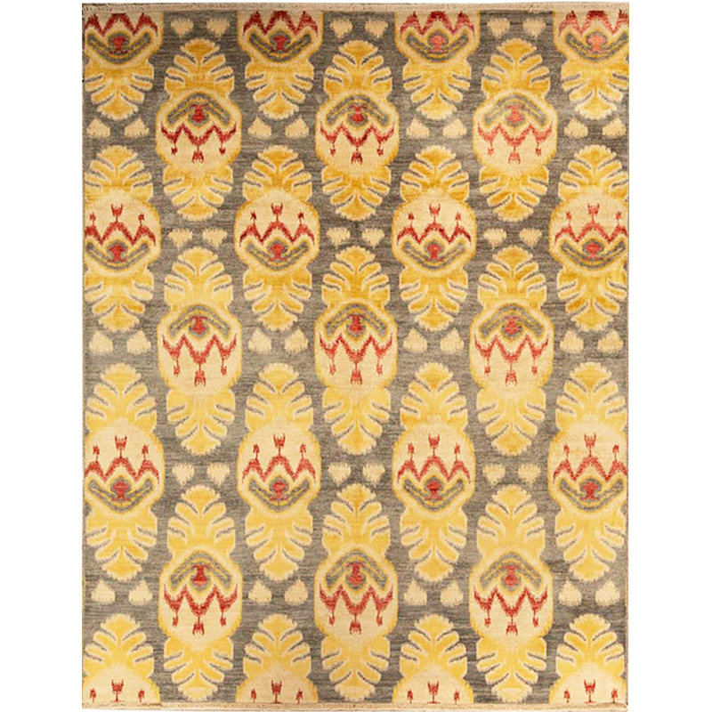 Wool Ikat Area Rug