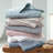 TOWN & COUNTRY EVERYDAY 4-Piece Textured Windowpane Bath Towel Set, 30x58-Inch, 100% Cotton-113838575