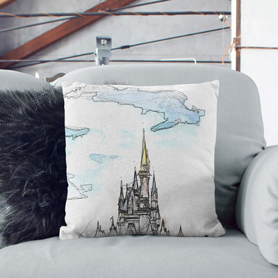 Magic Kingdom Castle Cushion with Filling