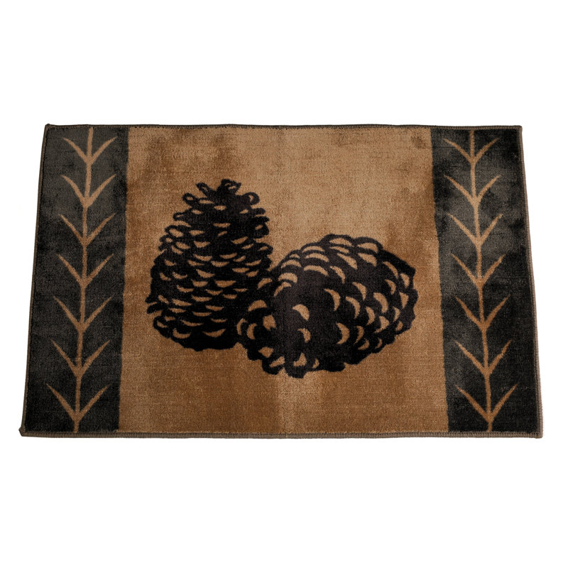 Tapis antidérapant de salle de bain Lodge