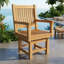 Rialto Outdoor Teak Dining Armchair