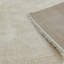 Natonia Shiny Shaggy Beige Area Rug-661581987