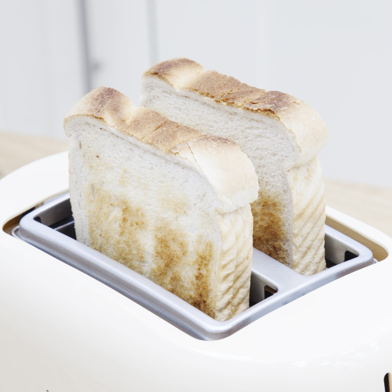 2 Slice Toaster, Cream