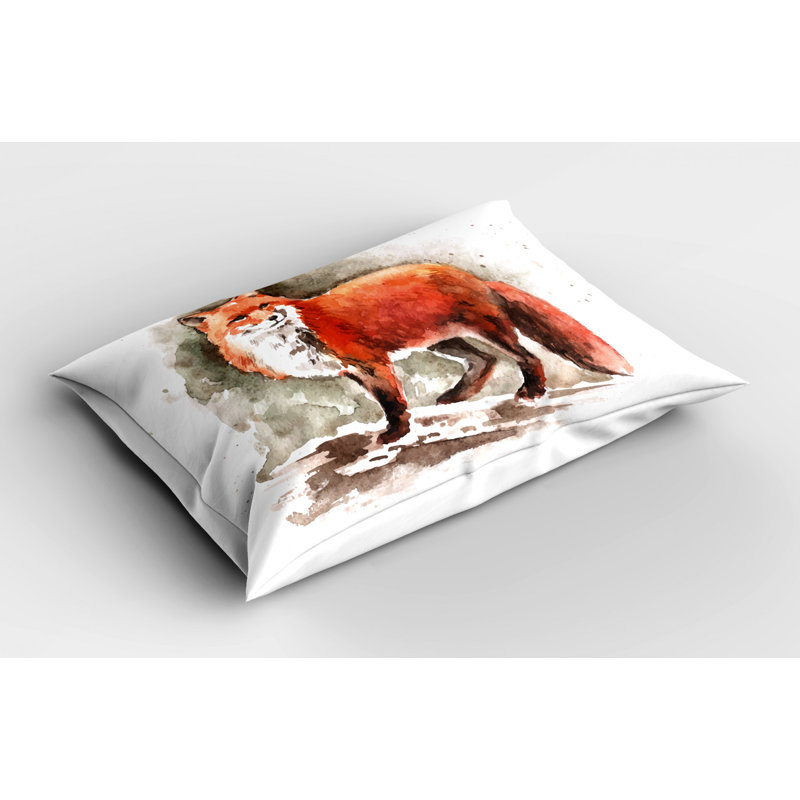 Burnt Polyester Sham Set, King