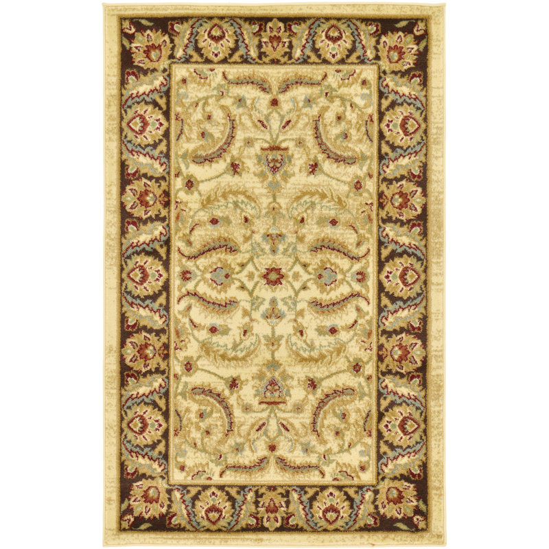 Niles Floral Indoor Rug, Rectangle 3'3" x 5'3"