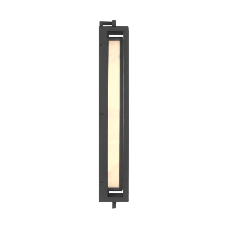 Eastly 1 - Light LED Outdoor Sconce, 20, 11.07" H x 22" W x 6.75" D