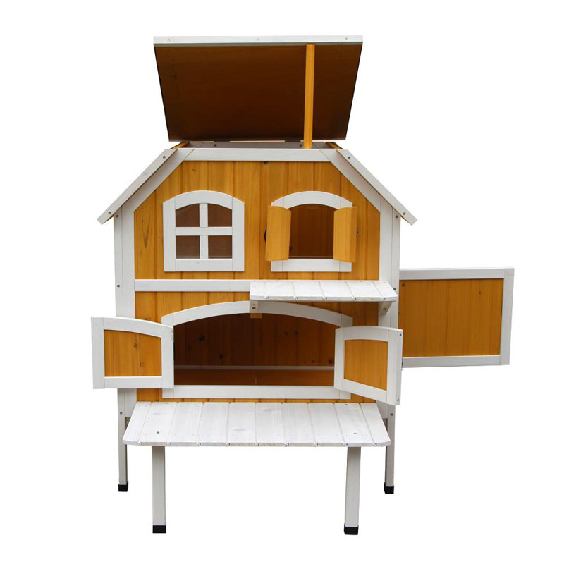 Maison d'extérieur pour chat avec porte Ranier