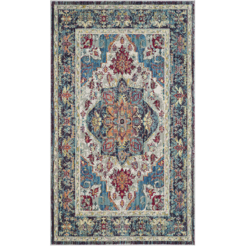 Emberlin Performance Oriental Rug, Rectangle 3'3" x 5'3"