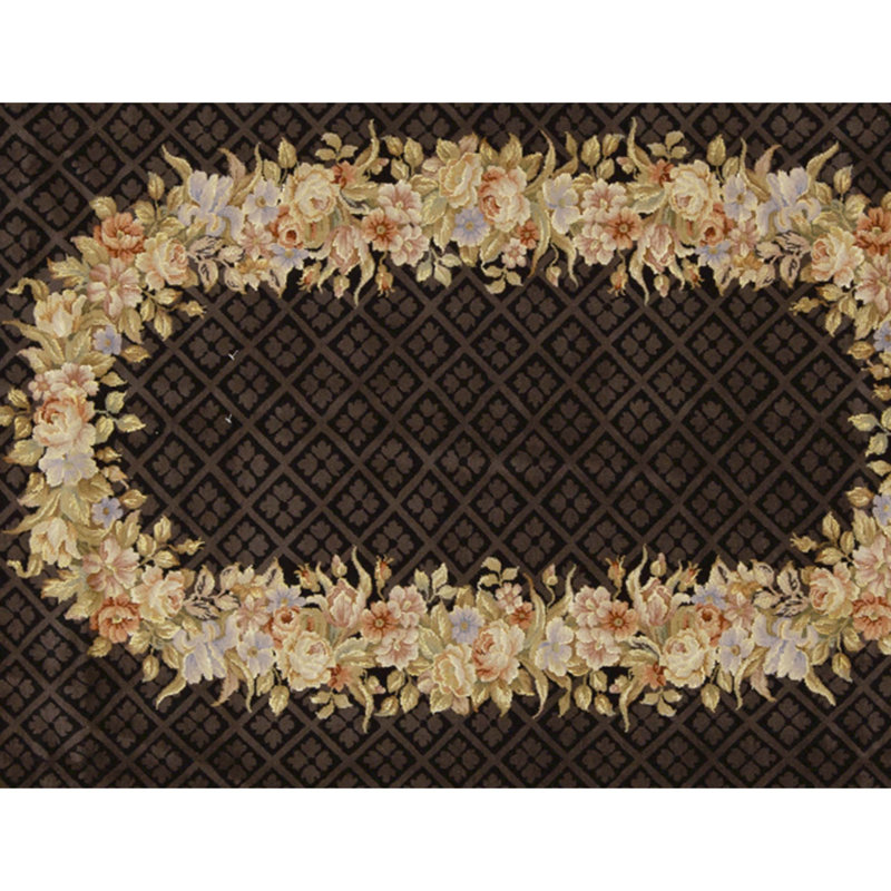 Handmade Silk and Wool Area Rug