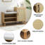 Armoire de rangement pour chaussures 6 paires