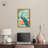 Elegant Peacock Bath Canvas Jungle Bathroom Art-1712378726-1712378649
