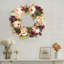 Pink peony wreath