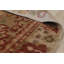 Tapis beige en mohair noué à la main traditionnel