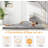 4" Foldable Mattress, Memory Foam Trifold Mattress Folding Floor Bed For Guest Room, RV, Camping-1885788644