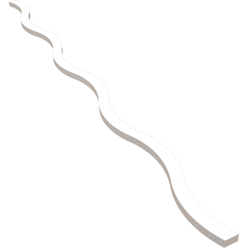 Ensemble de panneaux muraux décoratifs en PVC réglables Yukon, H 47 po x l 2,25 po x P 0,62 po