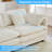 Boneless 148" Oversized Corduroy 6-Seater Modular Sectional Sofa with Movable Ottomans-467139106