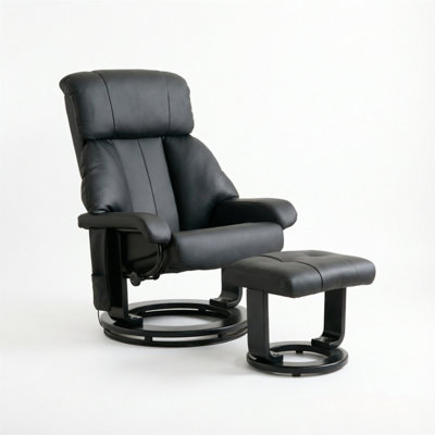 Swivel Recliner Chair with Ottoman