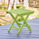 Table d'appoint pliante en bois Grandview Adirondack
