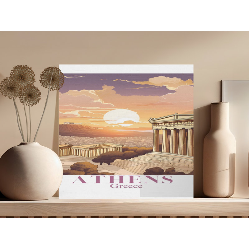 Omalley Wrapped Canvas Print Set, 14x14