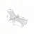 Outdoor Chaise Lounge Chair  with Side Table-1369704579