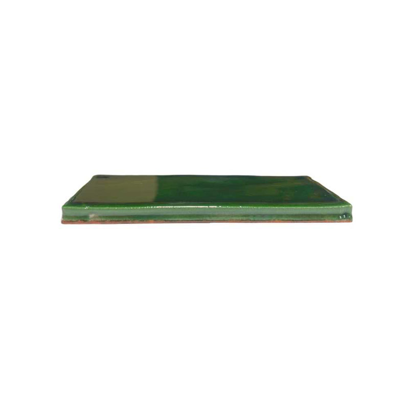 Diana 3" x 6" Ceramic Spanish Subway Tile, Emerald