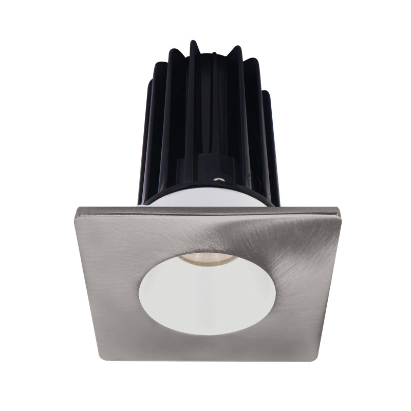 3.13'' Air-Tight LED Retrofit Recessed Lighting Kit, 3000K, 1000, White/Brushed Nickel