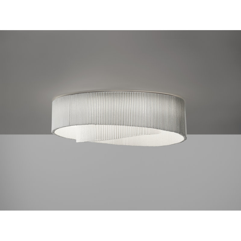 Anel 1 - Light LED Flush Mount, 7.8" H x 23.6" W x 23.6" D