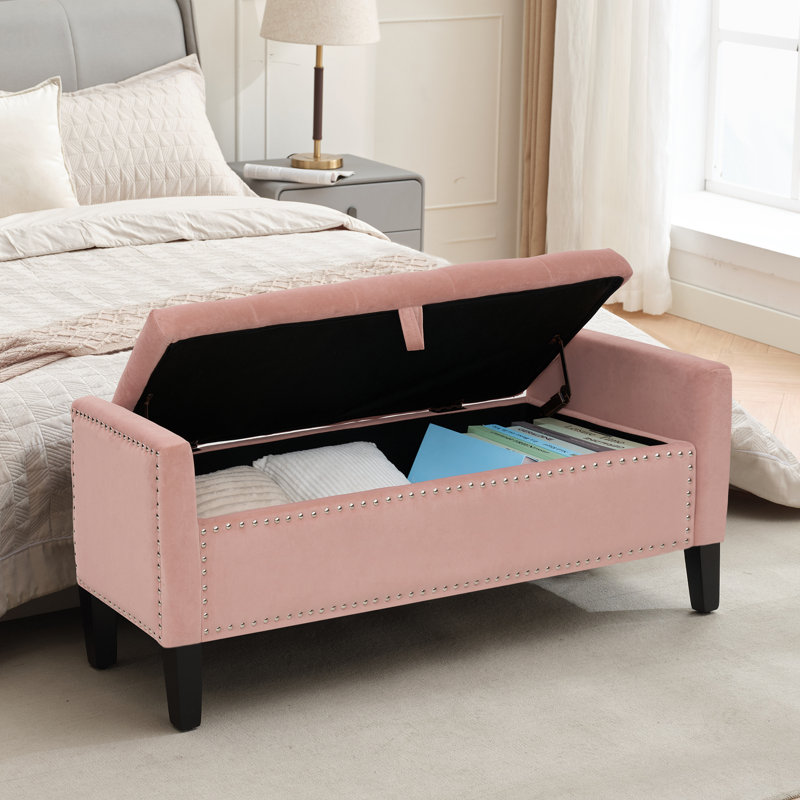 Repose-pieds Jeani 45 po Jeani, Rose