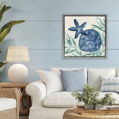 Tampico Starfish & Sand Dollar Floating Frame, design by Paul Brent