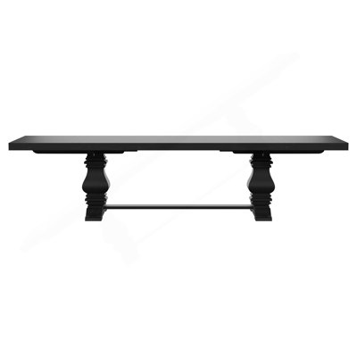 Beige 9-Piece Extension Dining Table Set