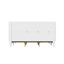 Lit plateforme en bois massif-107195461