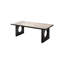 Bureau de 70,87 po en granit blanc luxueux et haut de gamme-126733997
