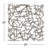 Metal Overlapping Lines Geometric Silver Wall Decor