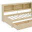 Lit de jour simple avec 2 tiroirs de rangement et ports USB-147356029