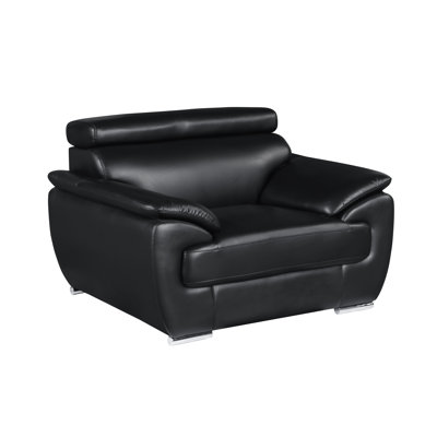 Daye Genuine Leather Club Chair
