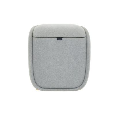Upholstered Heated Massage Chair with Ottoman