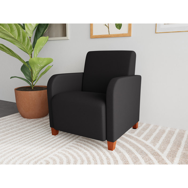 Chaise d'invité de réception Siena, Open House Black, Cherry