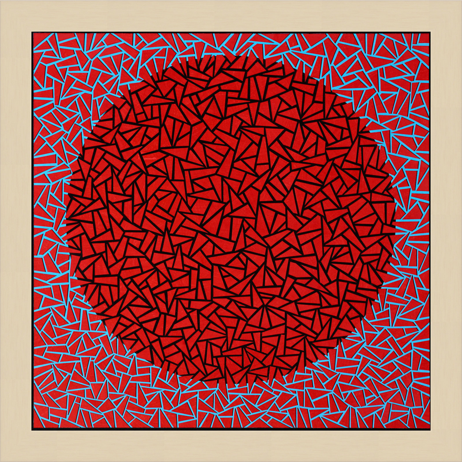 Gods Navel by Alex Dunn, Brown, 13" H x 13" W x 1" D