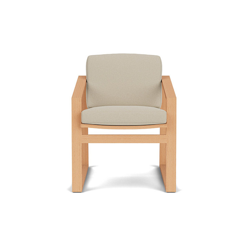Pursuit Outdoor Dining Armchair, Rumba Straw