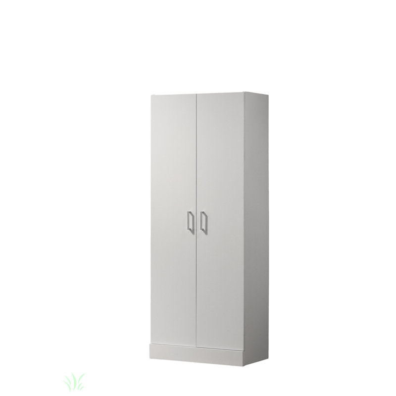 Simplistic Modern Double Door Storage Cabinet