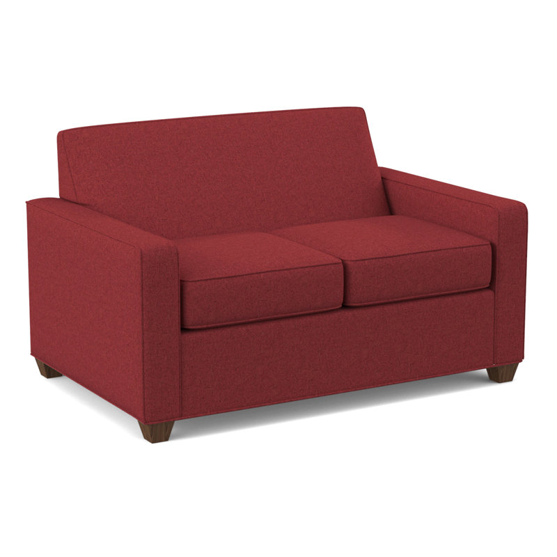Avery Loveseat Sofa, Montana Walnut, Dorset Cherry