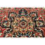 Hand Knotted Wool Oriental Area Rug in Black/Beige/Red/Blue