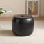 30cm Small Tufted Round Upholstered Ottoman-1622028403