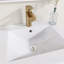 Meuble-lavabo simple 20 po avec comptoir en céramique-278455567