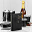 Graphic Image The Essential Cocktail Book Coffee Table Book, Leather, Black