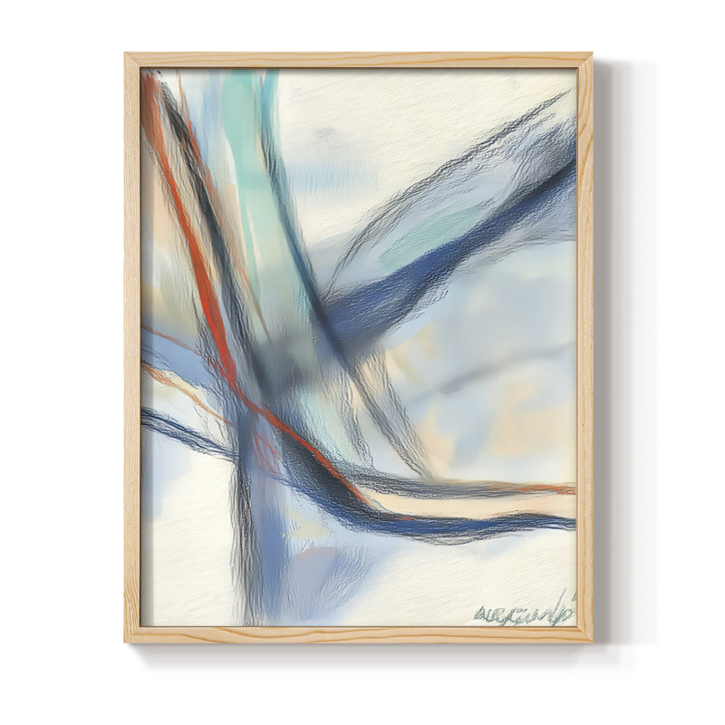 "ABSTRACT Series DCCxx" par J Paul, Naturel / naturel, H 11 po x l 9 po