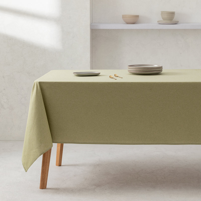 Zajac Dining Linens, 240cm W x 140cm L, Green