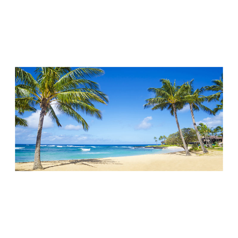 Tropical Beach - Wrapped Canvas Print