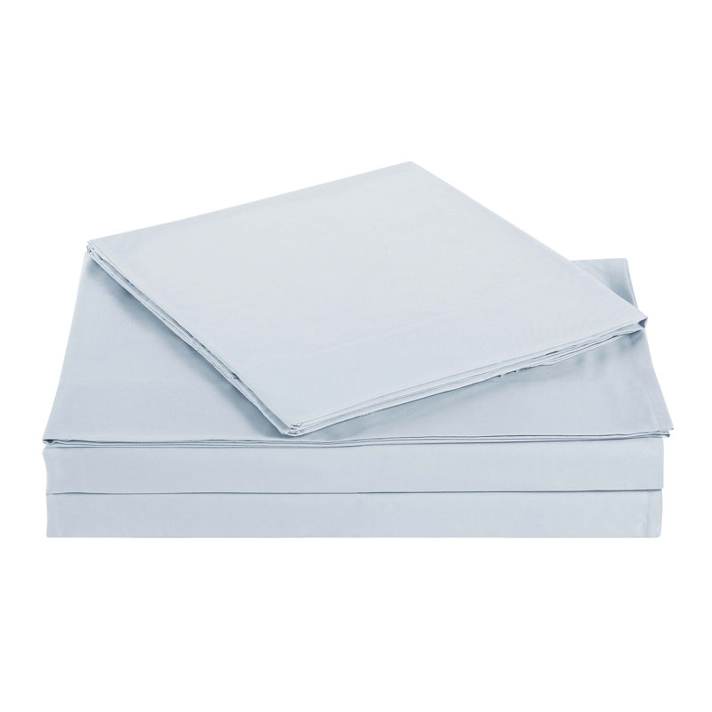 Turquoise Twin XL Solid Microfiber Polyester Kids Sheet Set