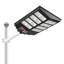 Lampadaire d'extérieur avec panneaux solaires VEVOR
